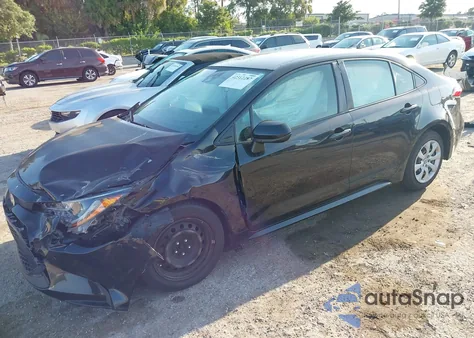 2022 Toyota Corolla Le z USA, uszkodzony, nr VIN JTDEPMAE3NJ211892